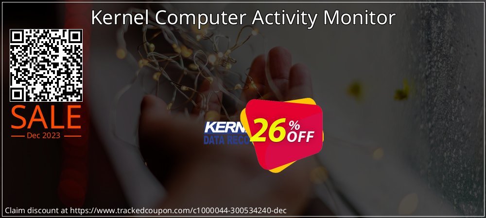 Kernel Computer Activity Monitor coupon on National Walking Day offering sales