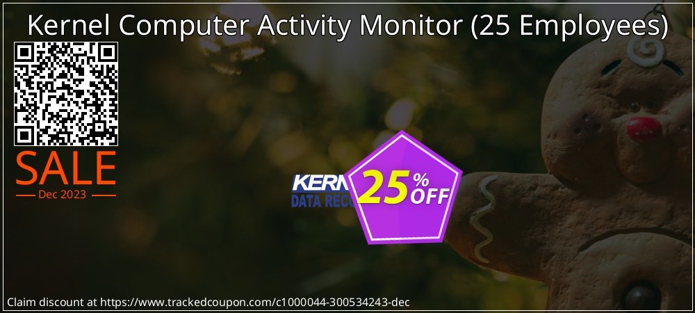 Kernel Computer Activity Monitor - 25 Employees  coupon on Easter Day promotions