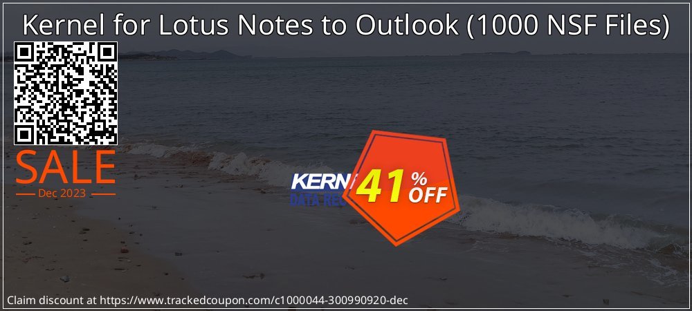 Kernel for Lotus Notes to Outlook - 1000 NSF Files  coupon on National Walking Day discounts