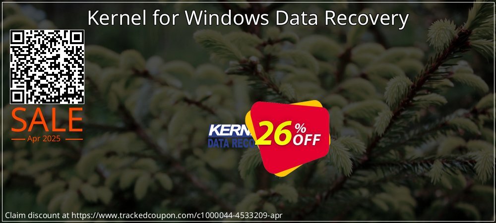 Kernel for Windows Data Recovery coupon on National Smile Day offer