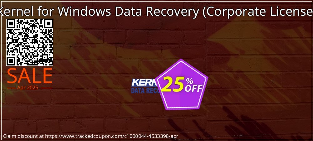 Kernel for Windows Data Recovery - Corporate License  coupon on Virtual Vacation Day sales