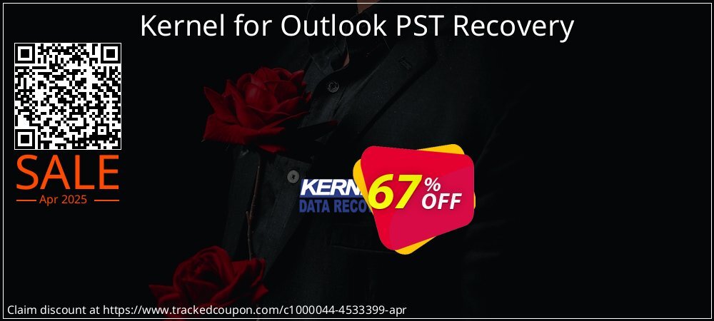 Kernel for Outlook PST Recovery coupon on World Password Day discount