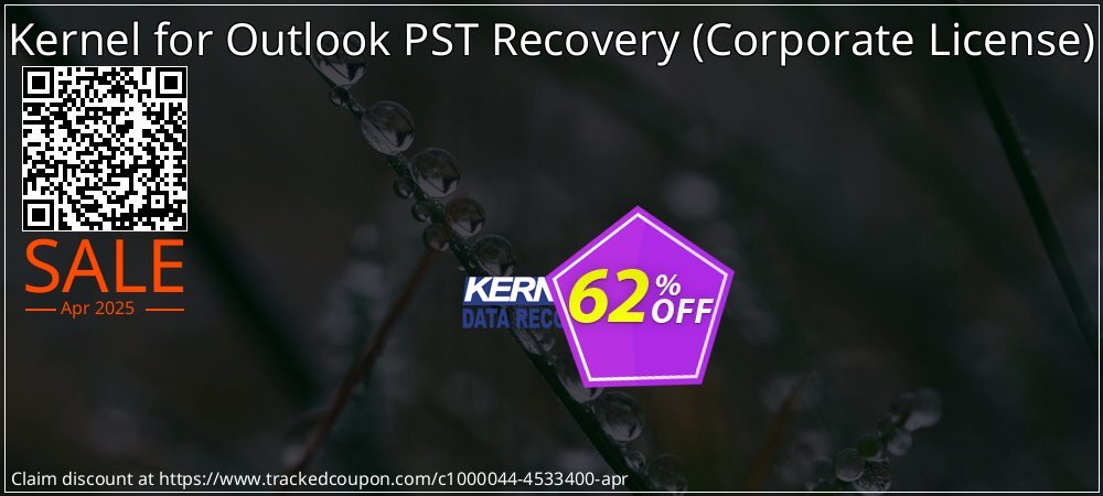 Kernel for Outlook PST Recovery - Corporate License  coupon on National Walking Day discount