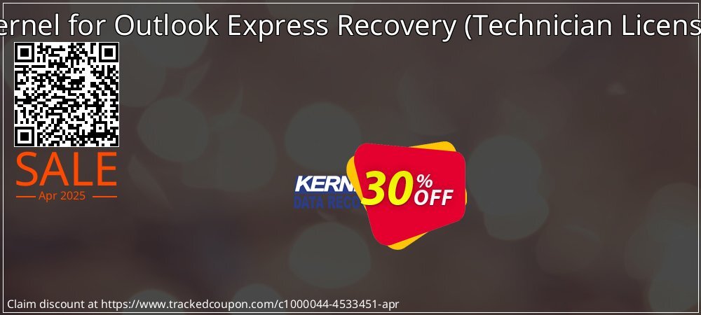 Kernel for Outlook Express Recovery - Technician License  coupon on National Loyalty Day deals