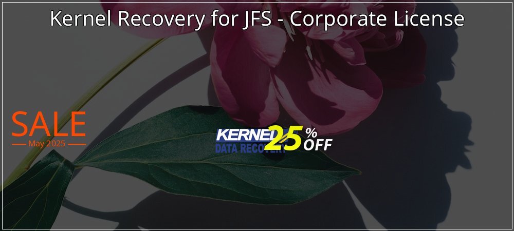 Kernel Recovery for JFS - Corporate License coupon on April Fools' Day promotions