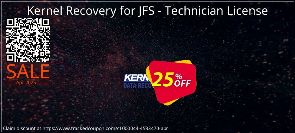 Kernel Recovery for JFS - Technician License coupon on Mother Day offer