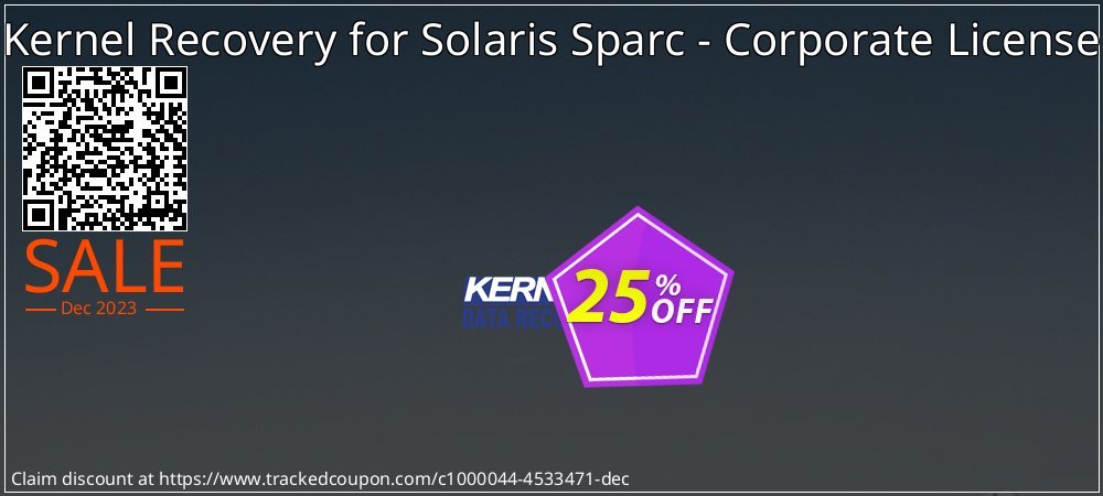 Kernel Recovery for Solaris Sparc - Corporate License coupon on World Whisky Day discount