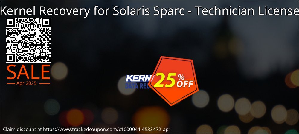 Kernel Recovery for Solaris Sparc - Technician License coupon on Working Day offering discount
