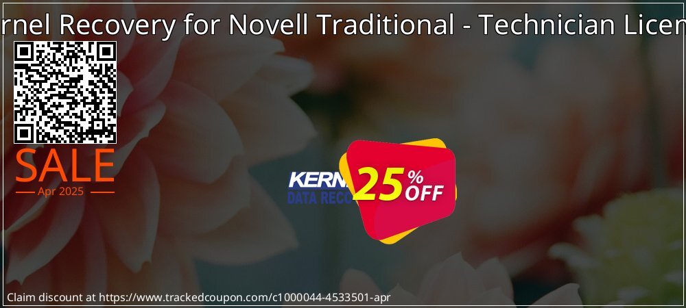 Kernel Recovery for Novell Traditional - Technician License coupon on National Loyalty Day super sale
