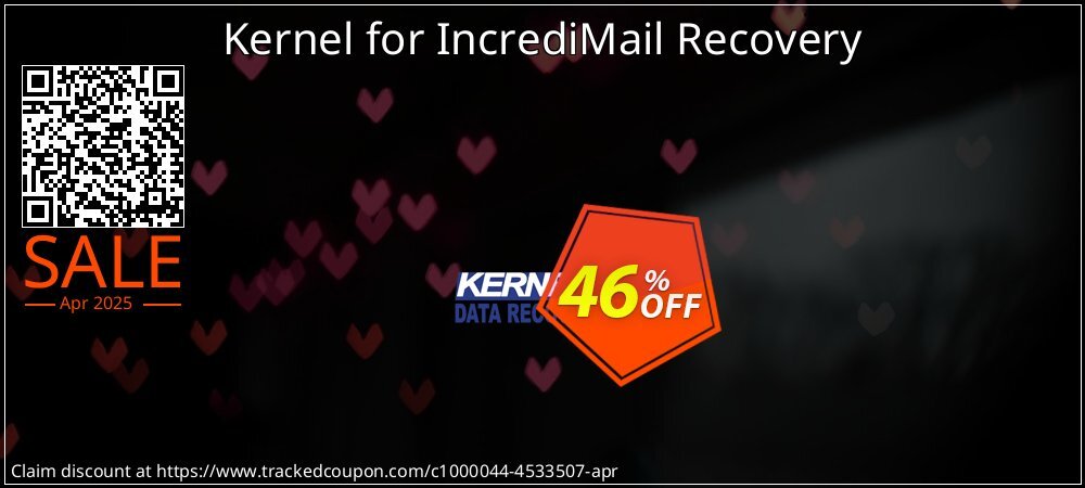 Kernel for IncrediMail Recovery coupon on April Fools' Day offer