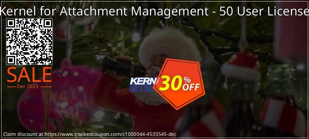 Kernel for Attachment Management - 50 User License coupon on National Walking Day offering discount