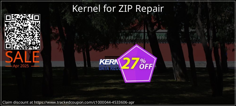 Kernel for ZIP Repair coupon on World Party Day offer