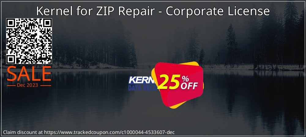 Kernel for ZIP Repair - Corporate License coupon on April Fools Day offer