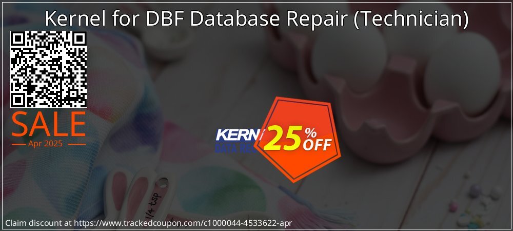 Kernel for DBF Database Repair - Technician  coupon on Working Day deals