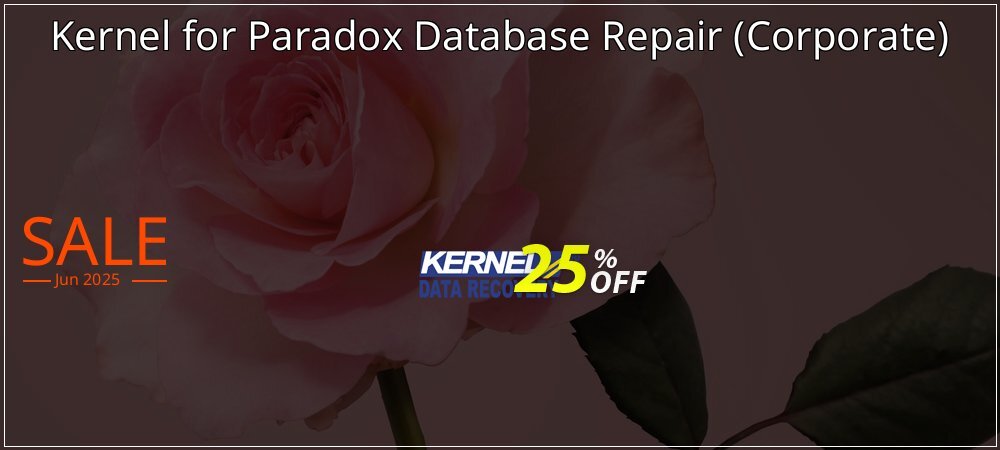 Kernel for Paradox Database Repair - Corporate  coupon on World Milk Day offering discount