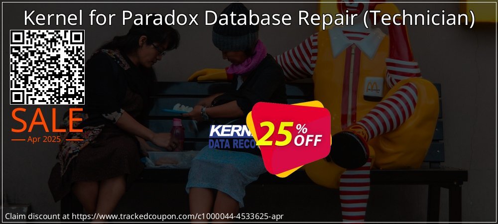 Kernel for Paradox Database Repair - Technician  coupon on National Walking Day discount