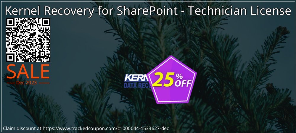 Kernel Recovery for SharePoint - Technician License coupon on Social Media Day discounts