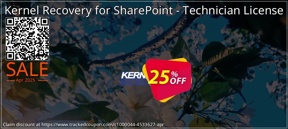 Kernel Recovery for SharePoint - Technician License coupon on Working Day super sale