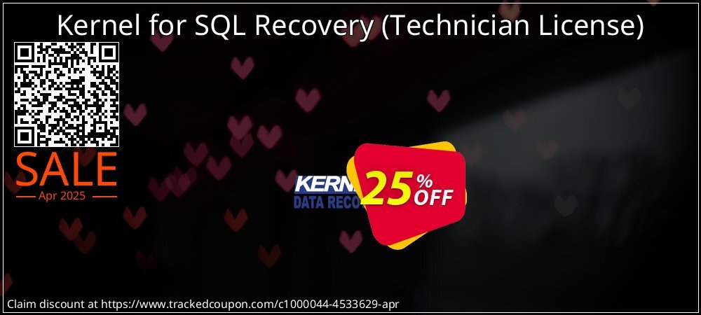 Kernel for SQL Recovery - Technician License  coupon on Tell a Lie Day discounts