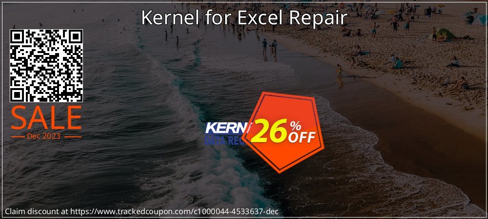 Kernel for Excel Repair coupon on April Fools' Day super sale
