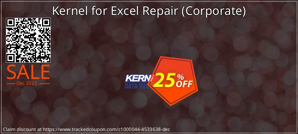 Kernel for Excel Repair - Corporate  coupon on Easter Day discounts