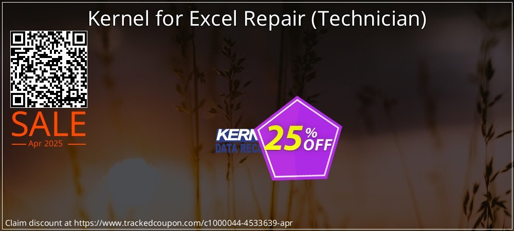 Kernel for Excel Repair - Technician  coupon on World Password Day sales