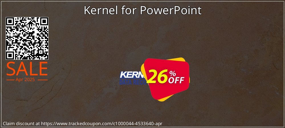 Kernel for PowerPoint coupon on National Walking Day sales