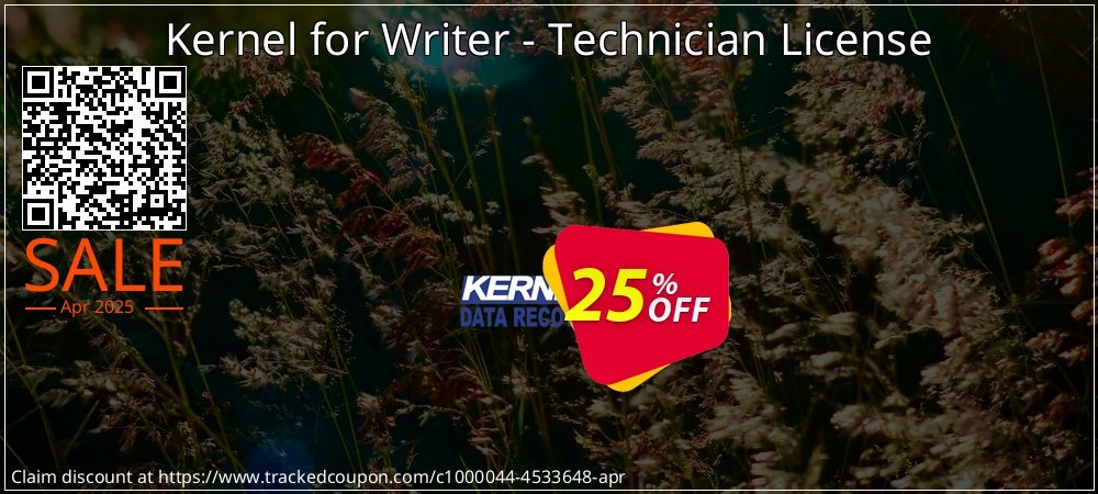 Kernel for Writer - Technician License coupon on Easter Day promotions