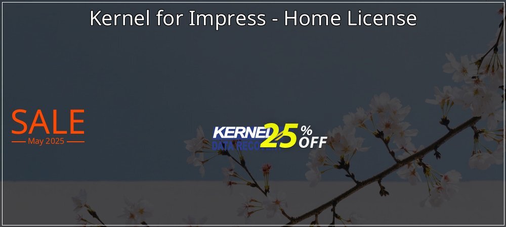 Kernel for Impress - Home License coupon on Easter Day offering sales