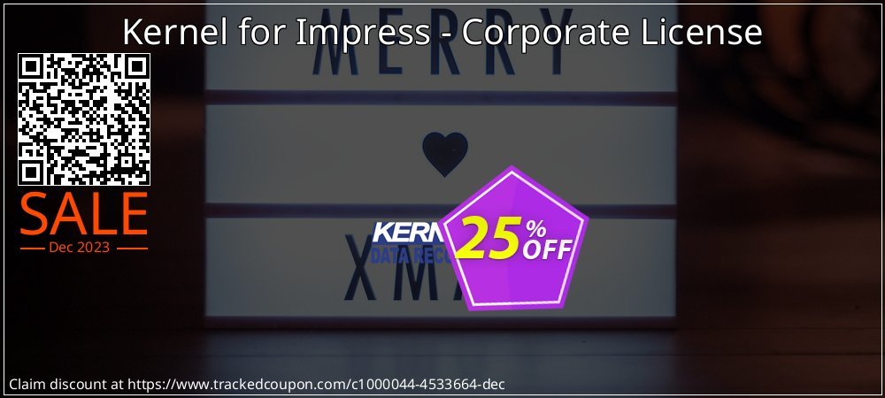 Kernel for Impress - Corporate License coupon on Tell a Lie Day super sale