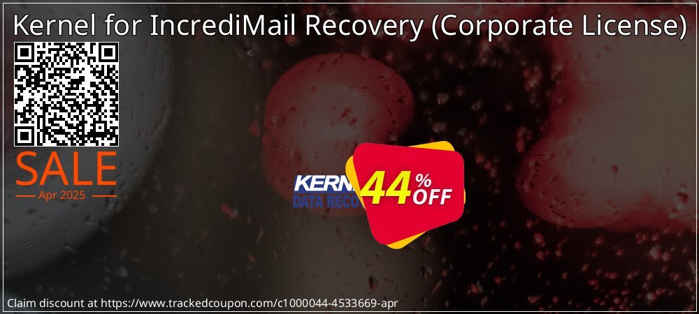 Kernel for IncrediMail Recovery - Corporate License  coupon on National Smile Day discount