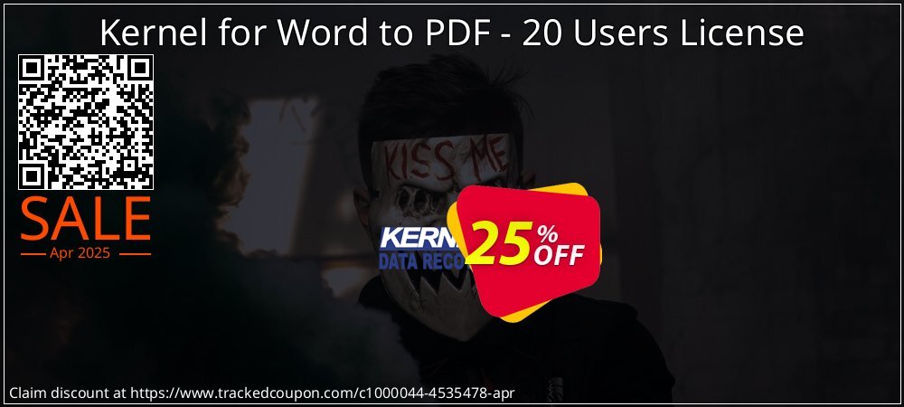 Kernel for Word to PDF - 20 Users License coupon on National Pizza Party Day discount