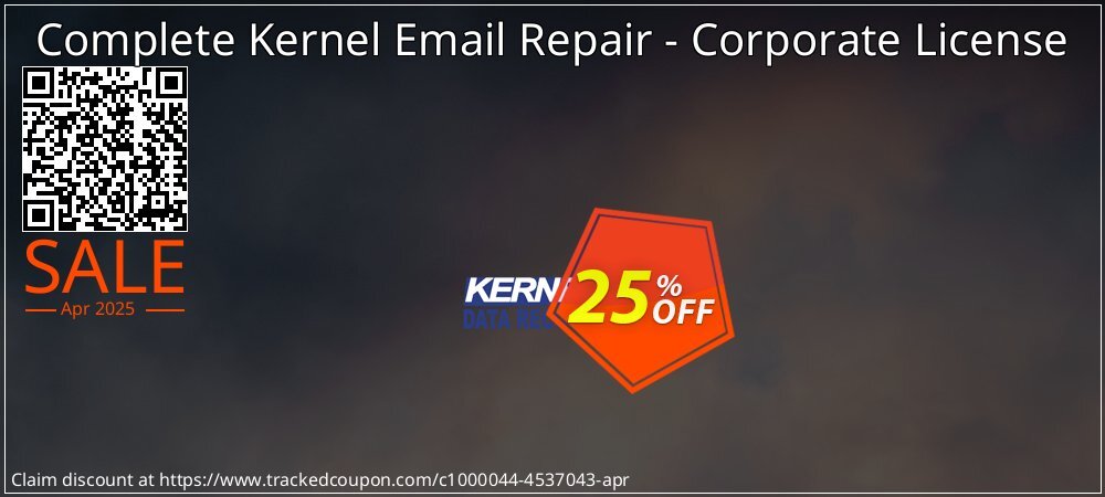 Complete Kernel Email Repair - Corporate License coupon on Easter Day deals