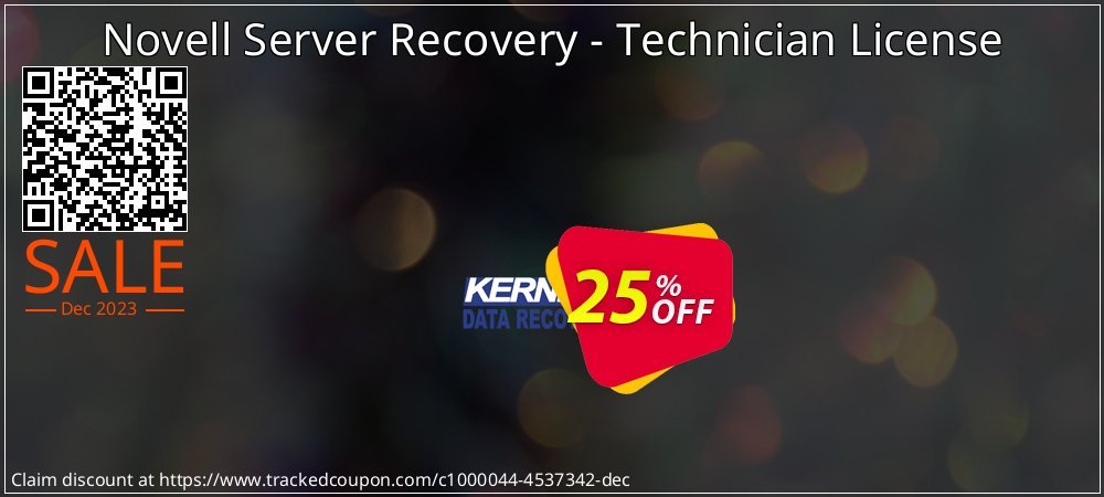 Novell Server Recovery - Technician License coupon on April Fools' Day discount