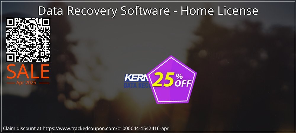 Data Recovery Software - Home License coupon on National Loyalty Day offer