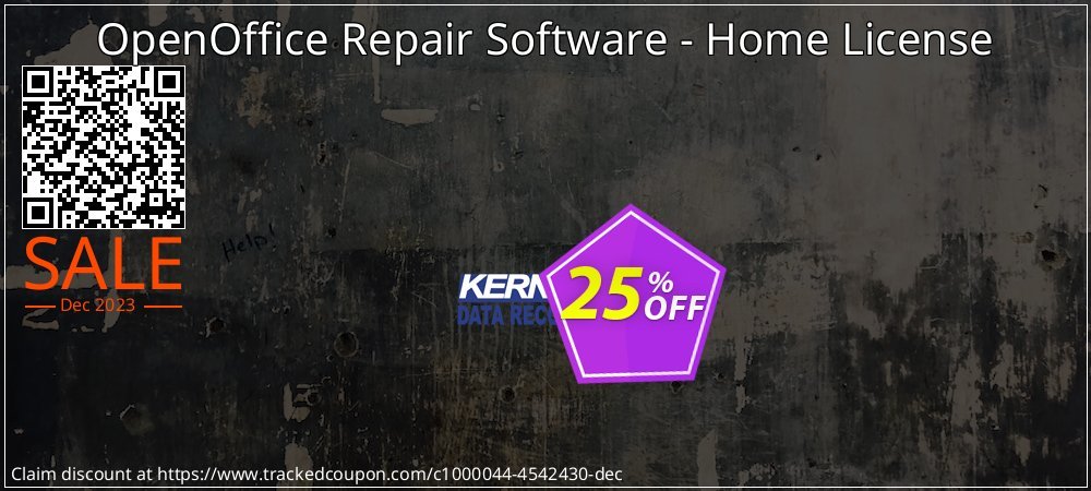 OpenOffice Repair Software - Home License coupon on National Walking Day super sale