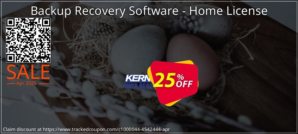 Backup Recovery Software - Home License coupon on Tell a Lie Day offer