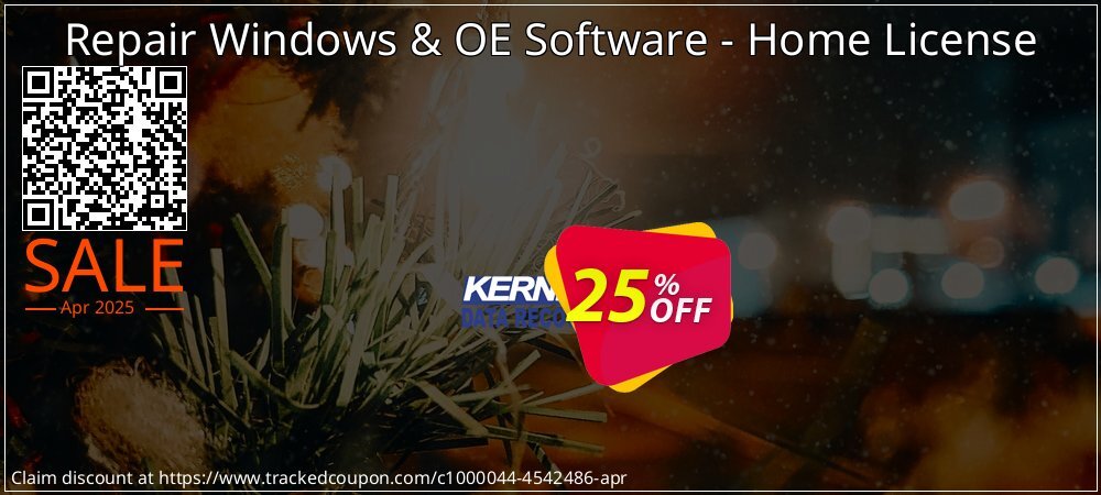 Repair Windows & OE Software - Home License coupon on World Party Day promotions