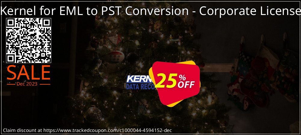 Kernel for EML to PST Conversion - Corporate License coupon on All Saints' Day discount