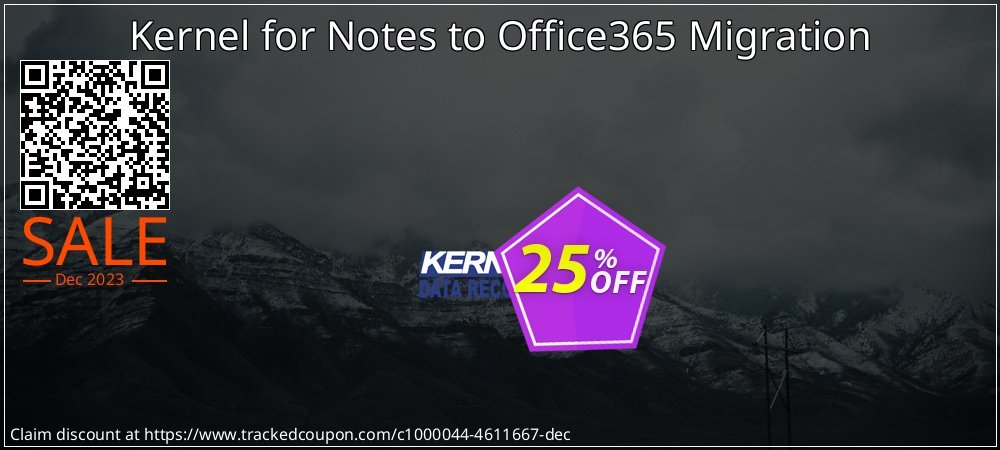 Kernel for Notes to Office365 Migration coupon on World Wildlife Day offering sales