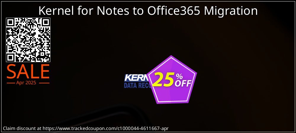 Kernel for Notes to Office365 Migration coupon on Working Day discounts