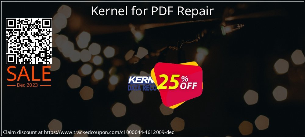 Kernel for PDF Repair coupon on National Smile Day discounts