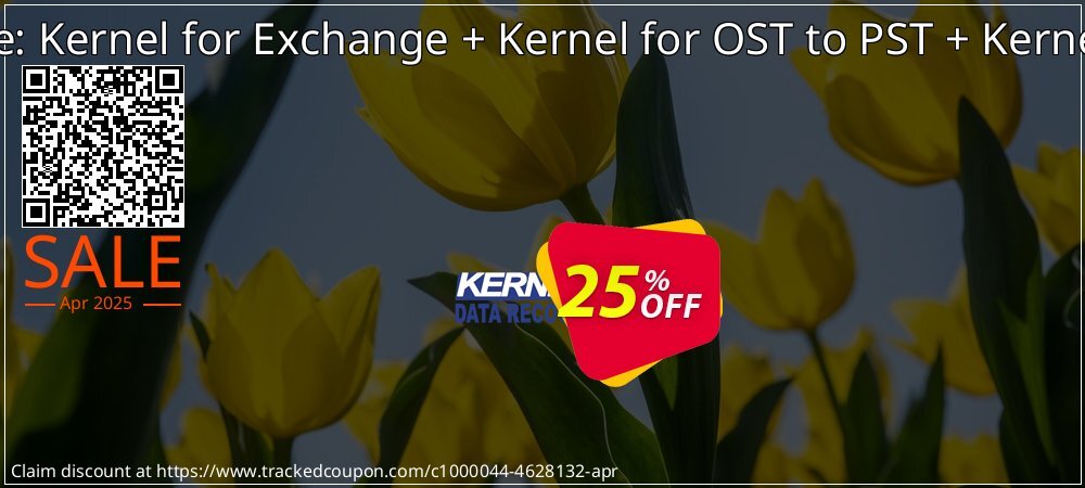 Kernel Bundle: Kernel for Exchange + Kernel for OST to PST + Kernel for Outlook coupon on April Fools' Day deals