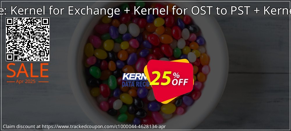 Kernel Bundle: Kernel for Exchange + Kernel for OST to PST + Kernel for Outlook coupon on National Smile Day offering discount