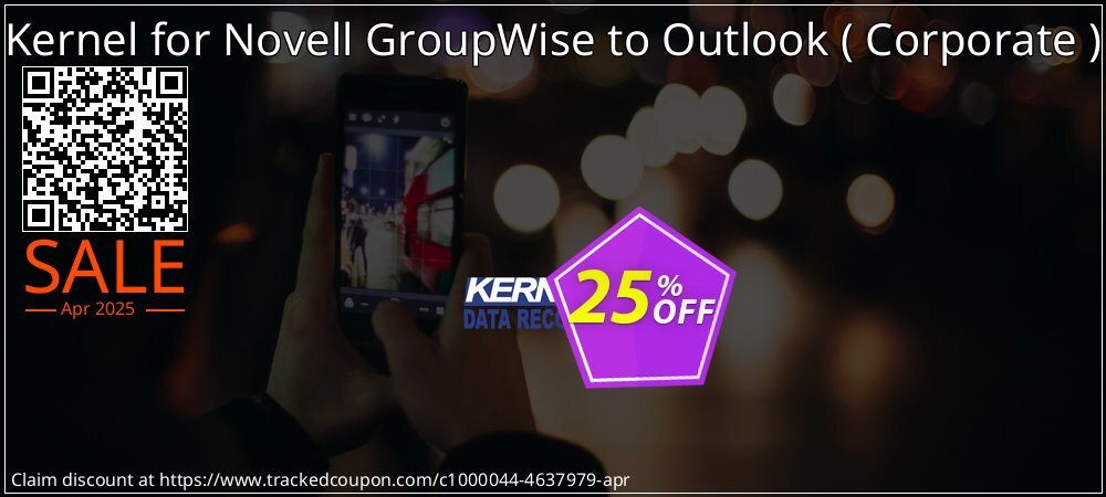 Kernel for Novell GroupWise to Outlook -  Corporate   coupon on National Smile Day discount