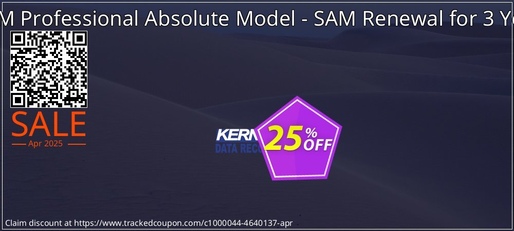 LERM Professional Absolute Model - SAM Renewal for 3 Years coupon on Working Day deals