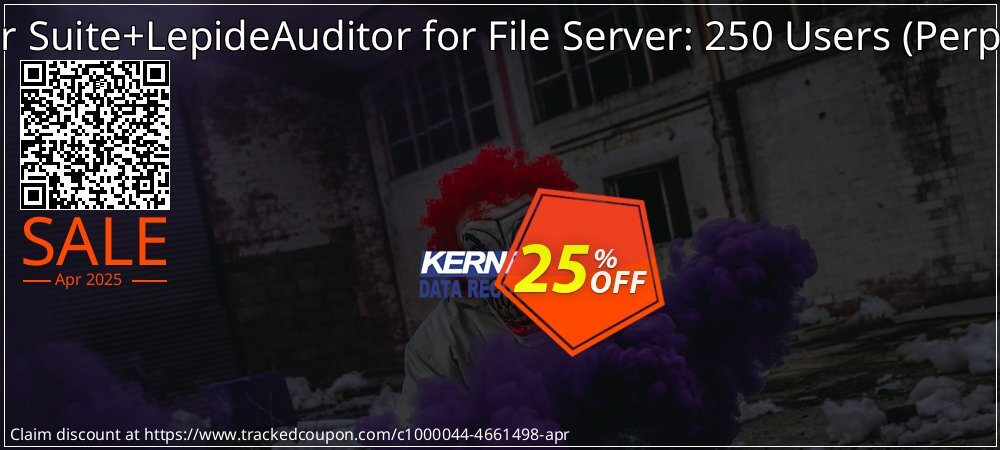 LepideAuditor Suite+LepideAuditor for File Server: 250 Users - Perpetual Edition  coupon on Easter Day offering discount