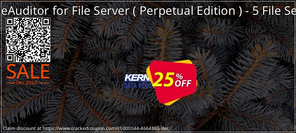 LepideAuditor for File Server -  Perpetual Edition  - 5 File Servers coupon on National Walking Day discounts