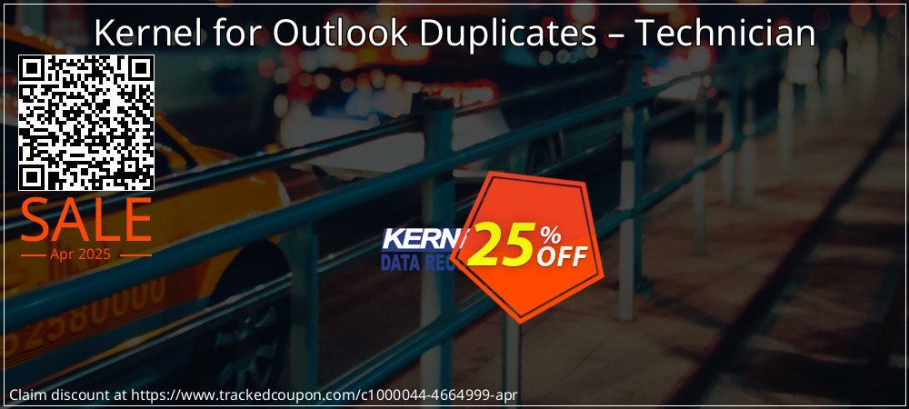 Kernel for Outlook Duplicates – Technician coupon on Tell a Lie Day offering discount