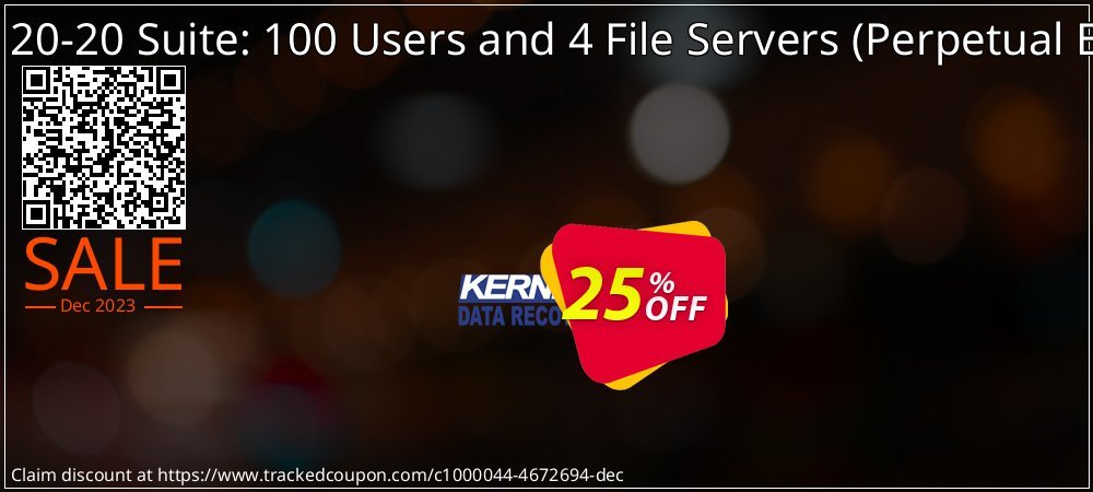 Lepide 20-20 Suite: 100 Users and 4 File Servers - Perpetual Edition  coupon on Tell a Lie Day offering discount